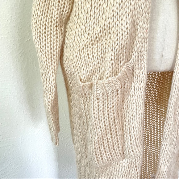 Long Crochet Sweater - Picture 2 of 4
